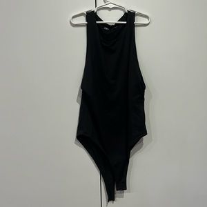 Zara one piece/body suit - black